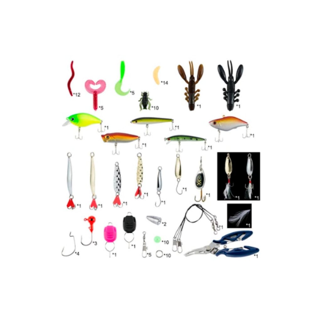 Foto 3 | Kit De Accesorios De Pesca 101 Piezas - Venta Internacional.