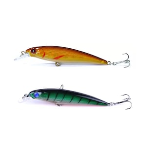 Foto 3 | 10 Curricán Belug Minnow Láser 11 Cm 14 G De Pesca Multicolor