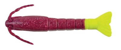 Foto 1 | ¡cebo Berkley Gulp! Camarones, 3 Pulgadas (36 Unidades), Color Morado Cajún O Chartreuse - Venta Internacional.