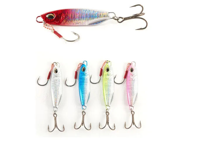Foto 1 | 5pcs Xtellar Jigs 30g Señuelos Cebo Pesca Lance Largo Láser Lago Mar