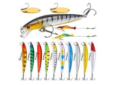 Foto 1 | 14pcs Xtellar Señuelos De Pesca Curricanes De Pesca Mar Cebo Duro