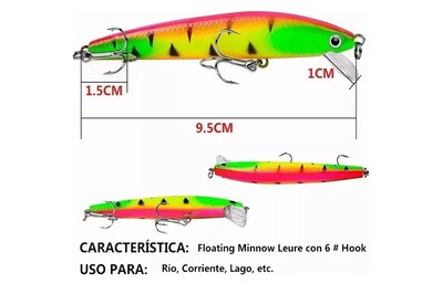 Foto 4 | 14pcs Xtellar Señuelos De Pesca Curricanes De Pesca Mar Cebo Duro