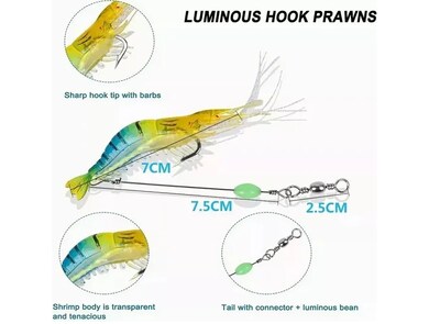 Foto 5 | 14pcs Xtellar Señuelos De Pesca Curricanes De Pesca Mar Cebo Duro