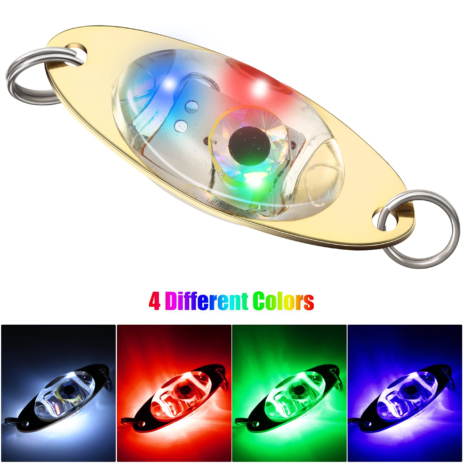 Foto 5 pulgar | Señuelos Led De Pesca Skylety Flasher Bait, 20 Unidades, Para Agua Salada - Venta Internacional.