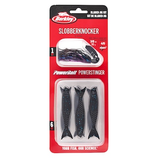 Foto 1 | Kit De Cebo Blando Para Pesca Berkley Slobberknocker Y Powerstinger - Venta Internacional.