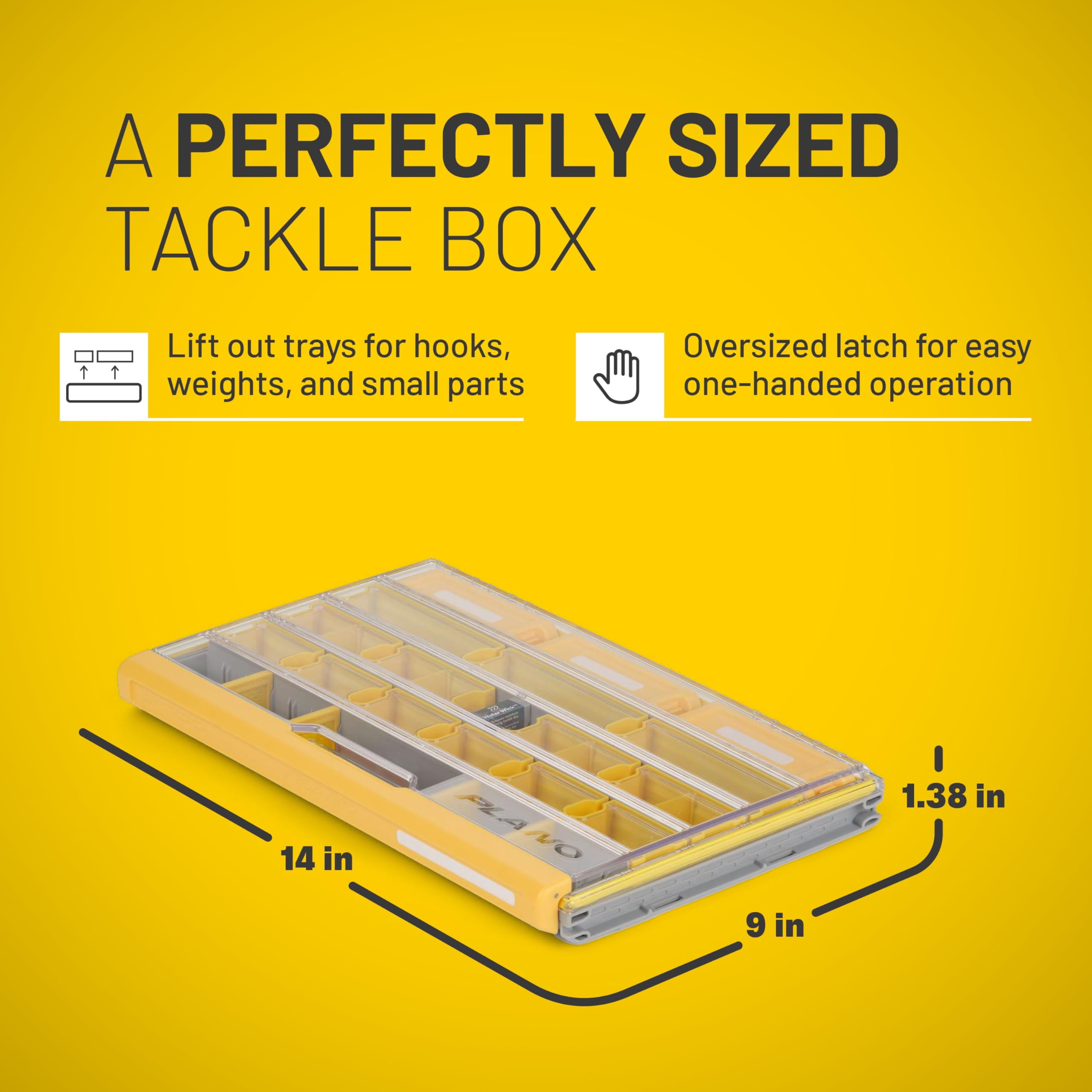 Foto 6 pulgar | Terminal Tackle Utility Box Plano Edge Premium - Venta Internacional.