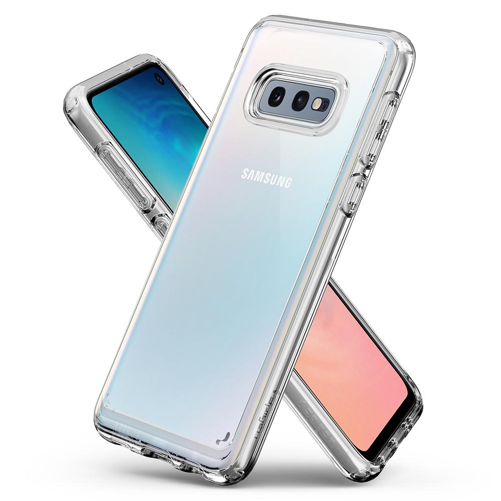 Foto 3 pulgar | Funda Spigen Ultra Hybrid Transparente para Samsung Galaxy S10e Tipo Crystal Clear