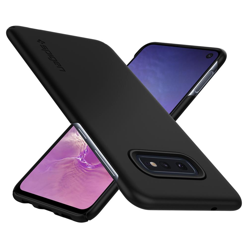 Foto 2 | Funda Spigen Thin Fit color Negro para Samsung Galaxy S10e