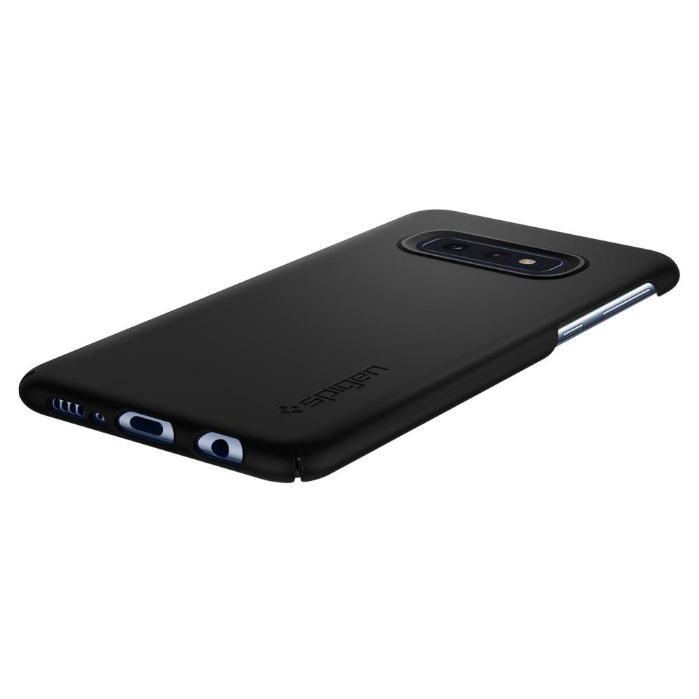 Foto 4 pulgar | Funda Spigen Thin Fit color Negro para Samsung Galaxy S10e