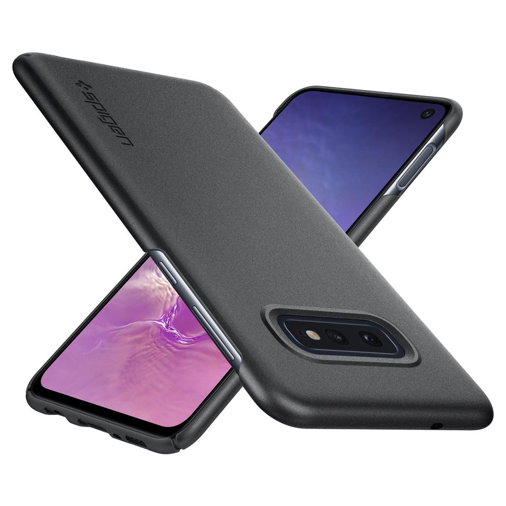 Foto 3 pulgar | Funda Spigen Thin Fit color Gris para Samsung Galaxy S10e