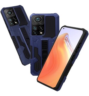 Foto 3 | Funda para Xiaomi Mi 10t M2007j3sy con Cristal 5D Apolo color Azul