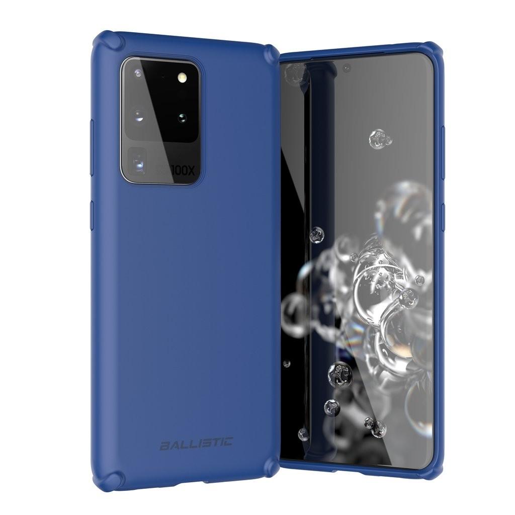 Foto 2 pulgar | Funda Ballistic Soft para Samsung S20 Ultra color Azul