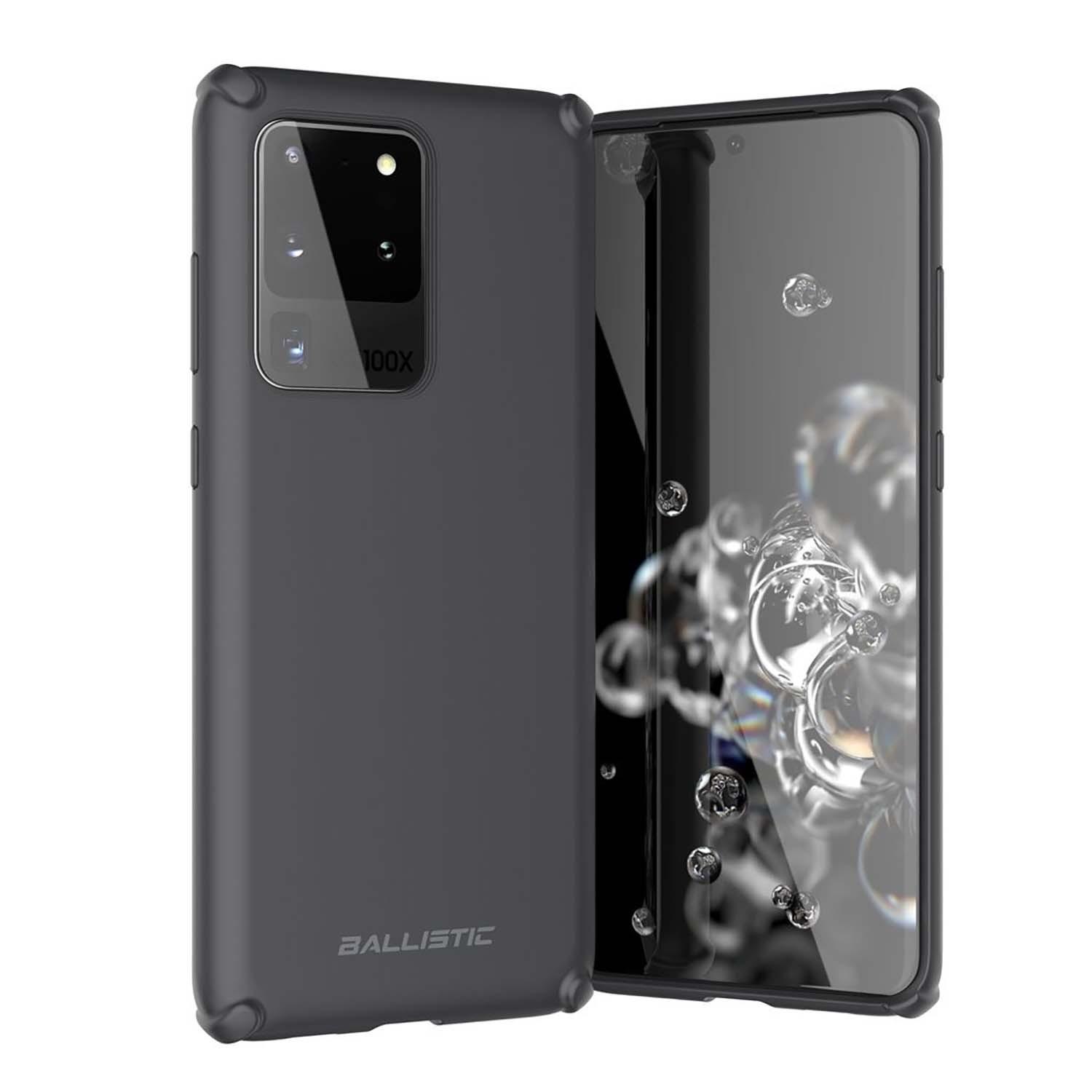 Foto 2 pulgar | Funda Ballistic Soft para Samsung S20 Ultra color Negro