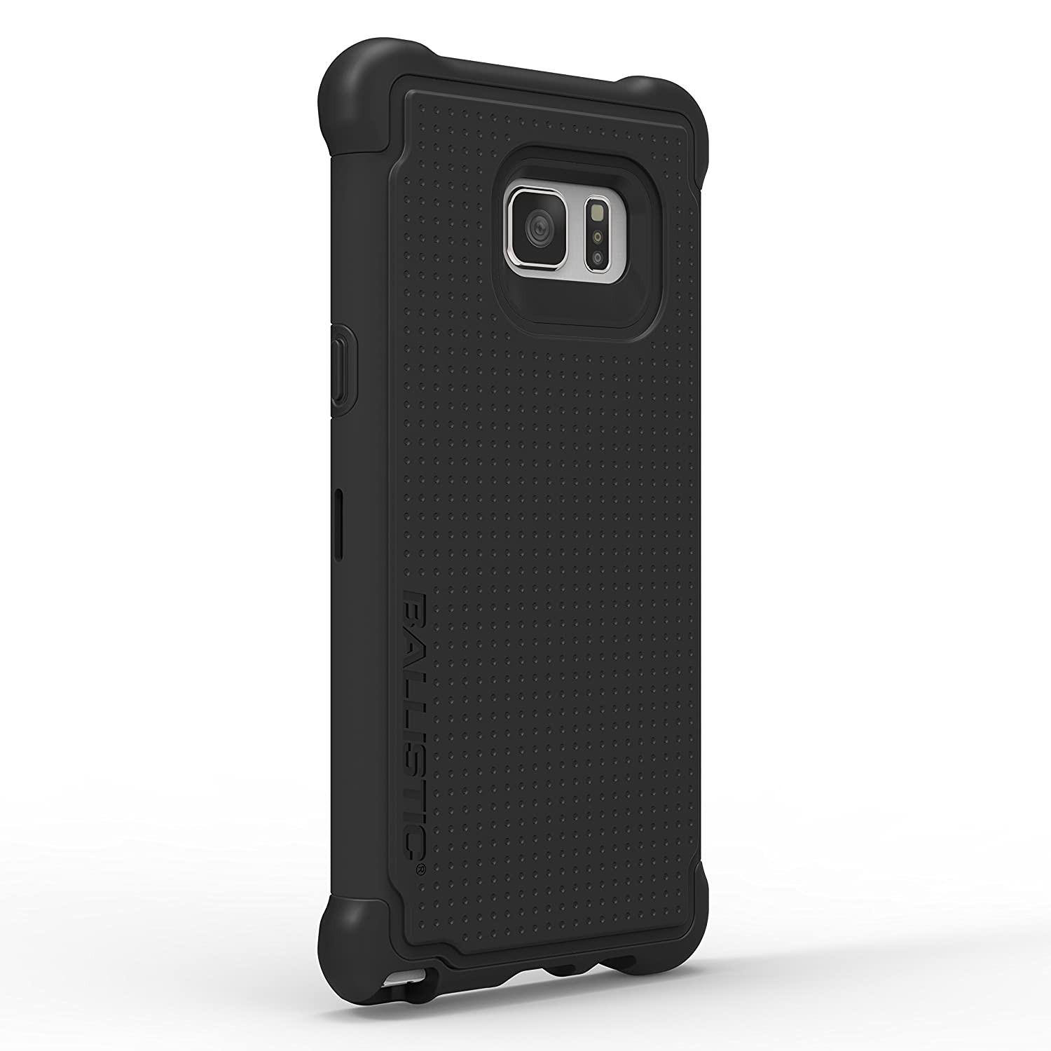 Foto 2 pulgar | Funda Ballistic Tj Tough Jacket para Samsung Note 7 color Negro