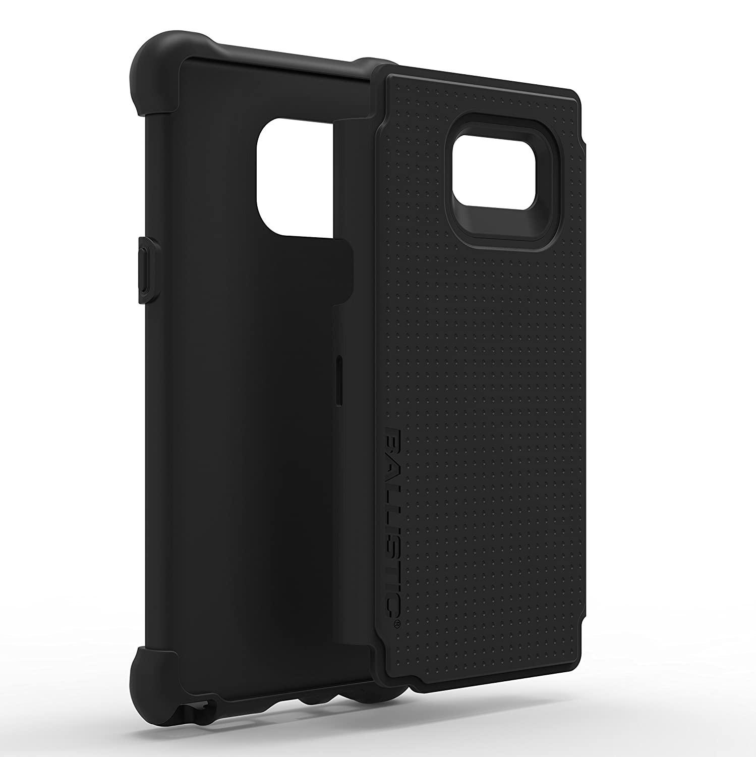 Foto 3 pulgar | Funda Ballistic Tj Tough Jacket para Samsung Note 7 color Negro