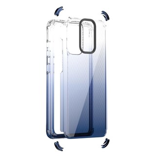 Foto 3 | Funda Ballistic Jewel para Samsung S20 color Azul Transparente Protector Uso Rudo