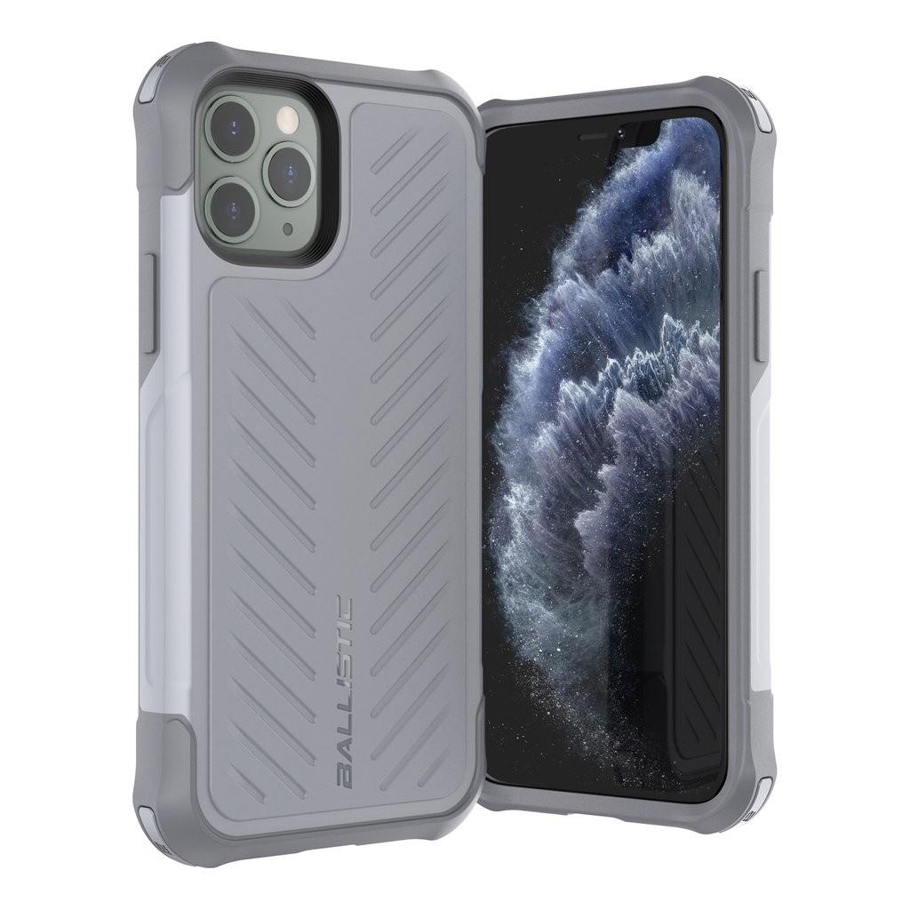 Foto 2 pulgar | Funda Ballistic Tj para iPhone 11 Pro color Gris Protector Uso Rudo