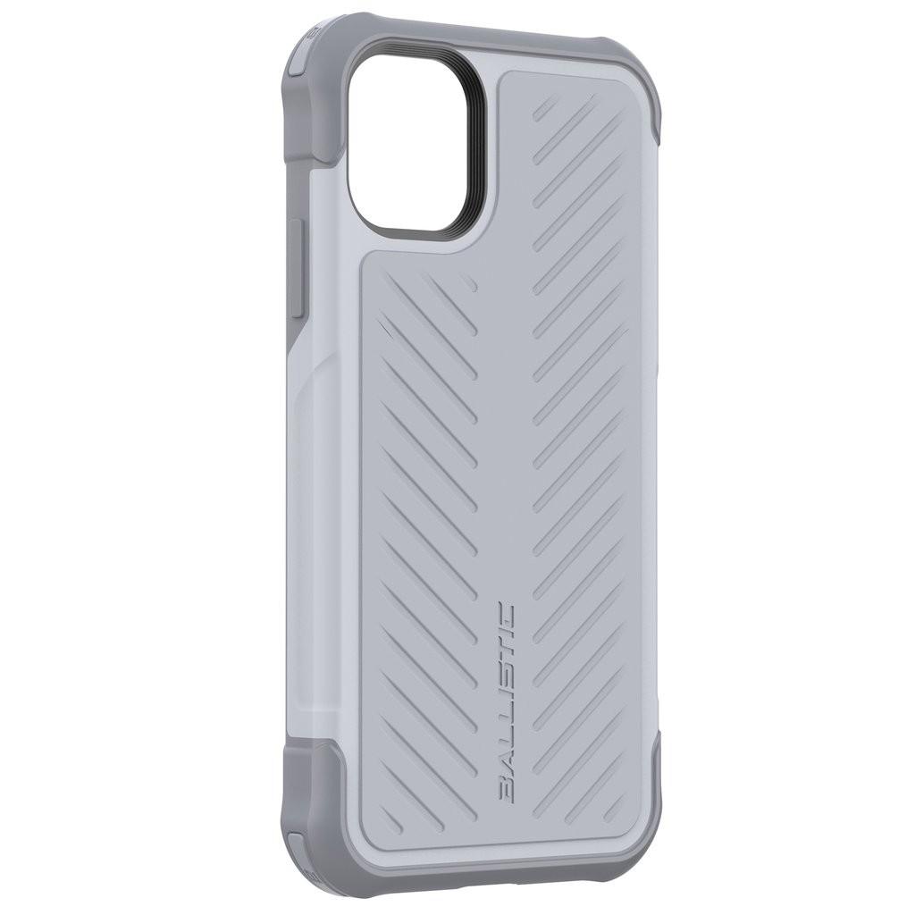 Foto 4 pulgar | Funda Ballistic Tj para iPhone 11 Pro color Gris Protector Uso Rudo