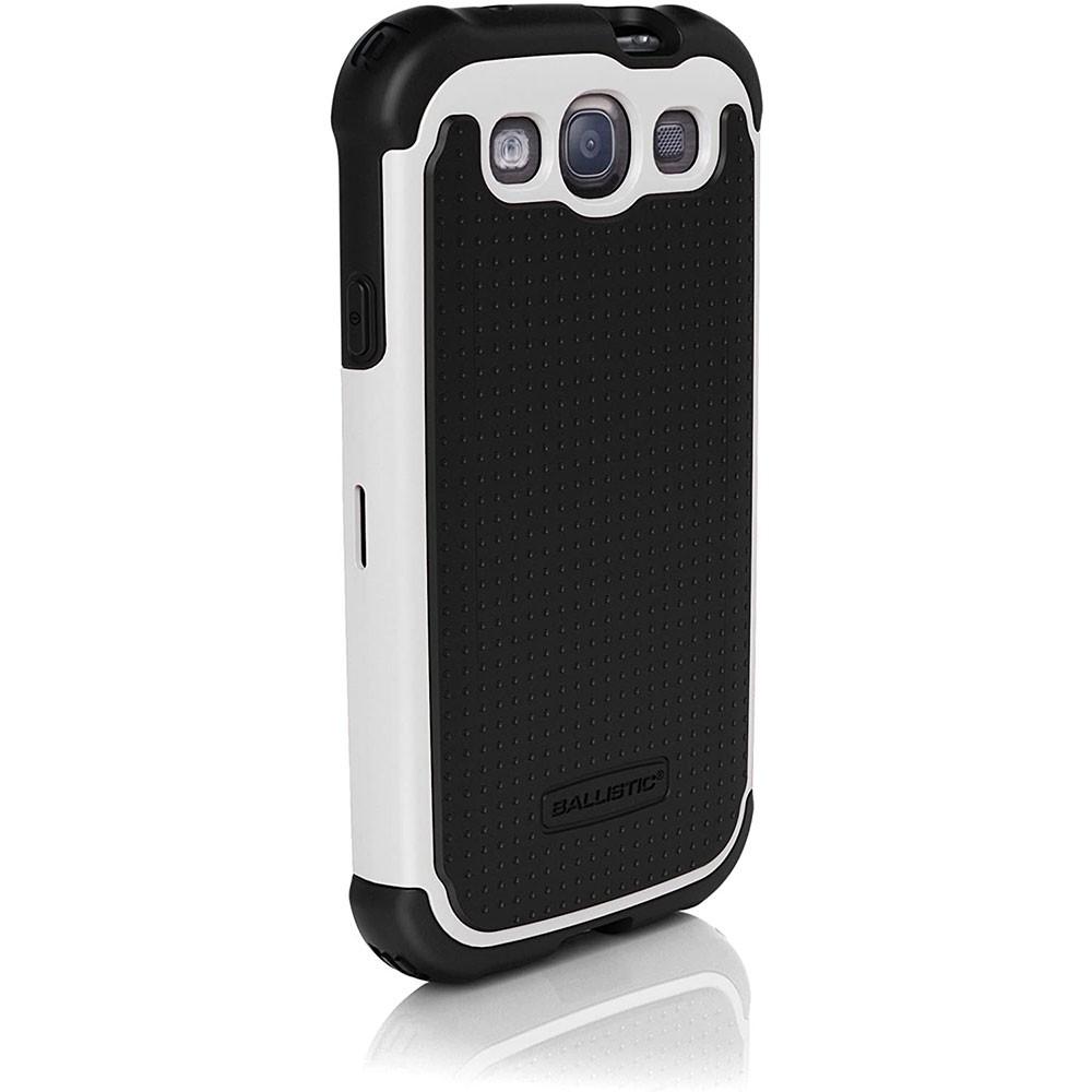 Foto 2 pulgar | Funda Ballistic Sg para Samsung Galaxy S3 I9300 color Blanco/Negro