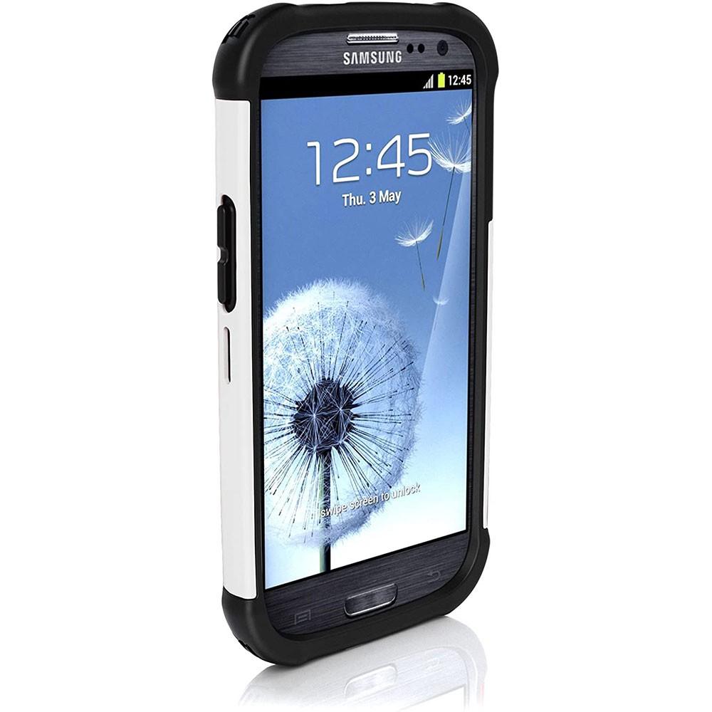 Foto 4 pulgar | Funda Ballistic Sg para Samsung Galaxy S3 I9300 color Blanco/Negro