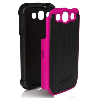 Foto 2 | Funda Ballistic Sg para Samsung Galaxy S3 I9300 color Rosa/Negro