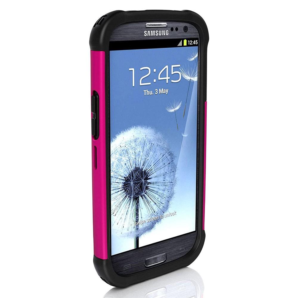 Foto 4 pulgar | Funda Ballistic Sg para Samsung Galaxy S3 I9300 color Rosa/Negro