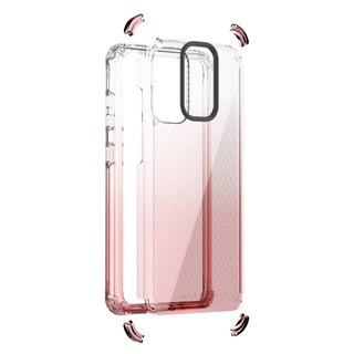 Foto 3 | Funda Ballistic Jewel para Samsung S20 color Rosa Transparente Protector Uso Rudo