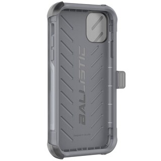Foto 3 | Funda Ballistic Tj Maxx para iPhone 11 Pro Max Gris Protector Uso Rudo con Clip