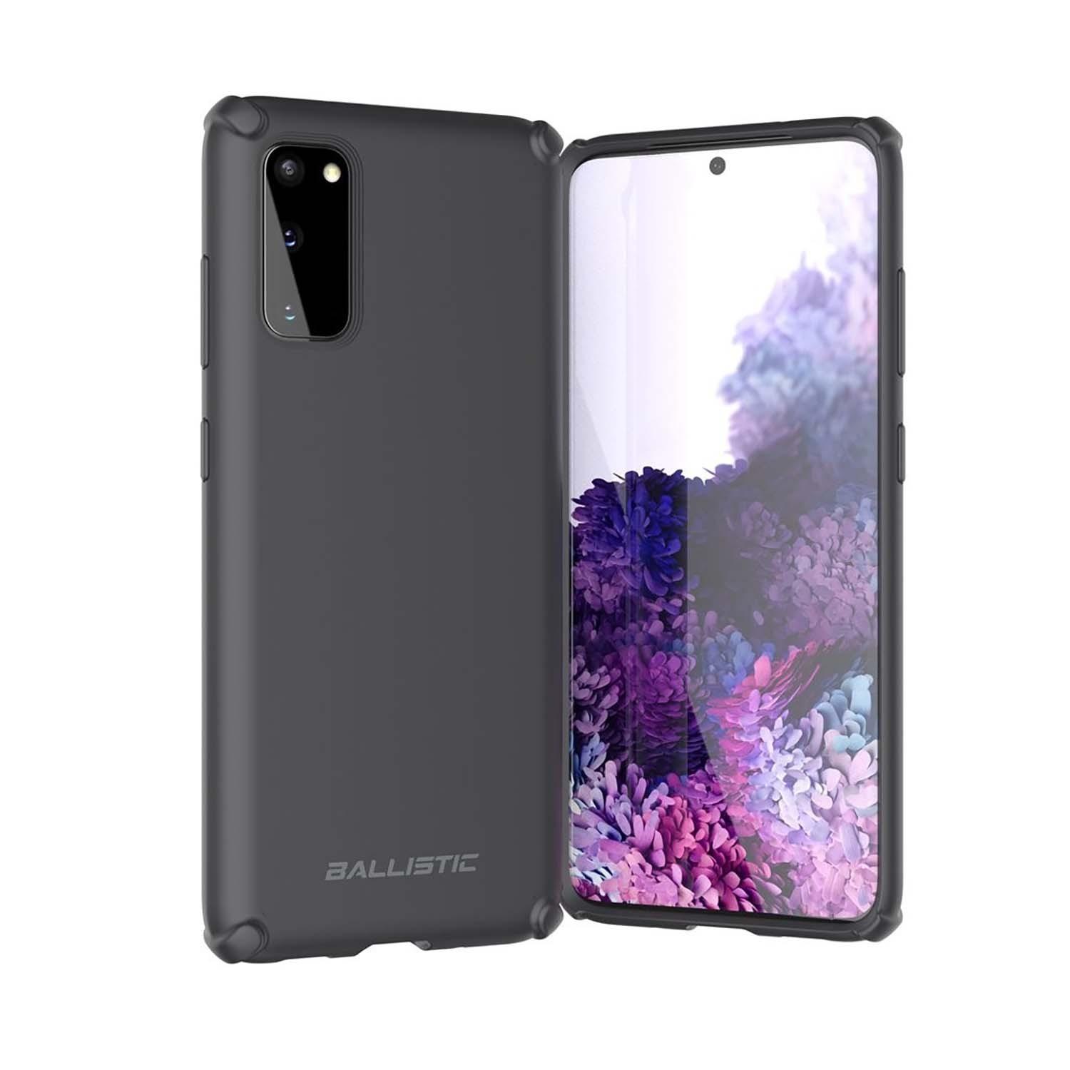 Foto 2 pulgar | Funda Ballistic Soft para Samsung S20 color Negro