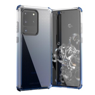 Foto 1 | Funda Ballistic Jewel para Samsung S20 Ultra color Azul Transp Protector Uso Rudo