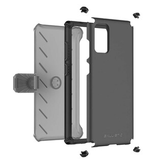 Foto 2 | Funda Ballistic Urbanite Maxx para Samsung S20 Plus color Negro Protector Uso Rudo con Clip
