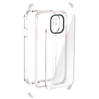 Foto 2 | Funda Ballistic Bshock para iPhone 11 Pro Max color Rosa Transparente