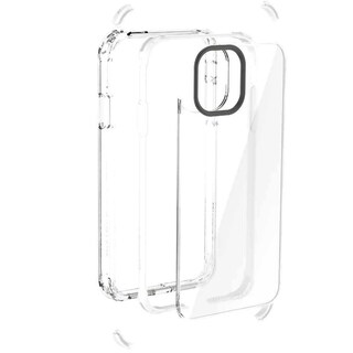 Foto 3 | Funda Ballistic Bshock Para iPhone 11 Pro color Blanco/Transparente