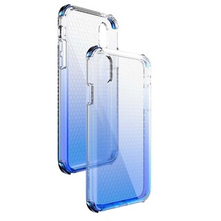 Foto 3 | Funda Ballistic Jewel para iPhone X y XS color Azul Transparente Protector Uso Rudo