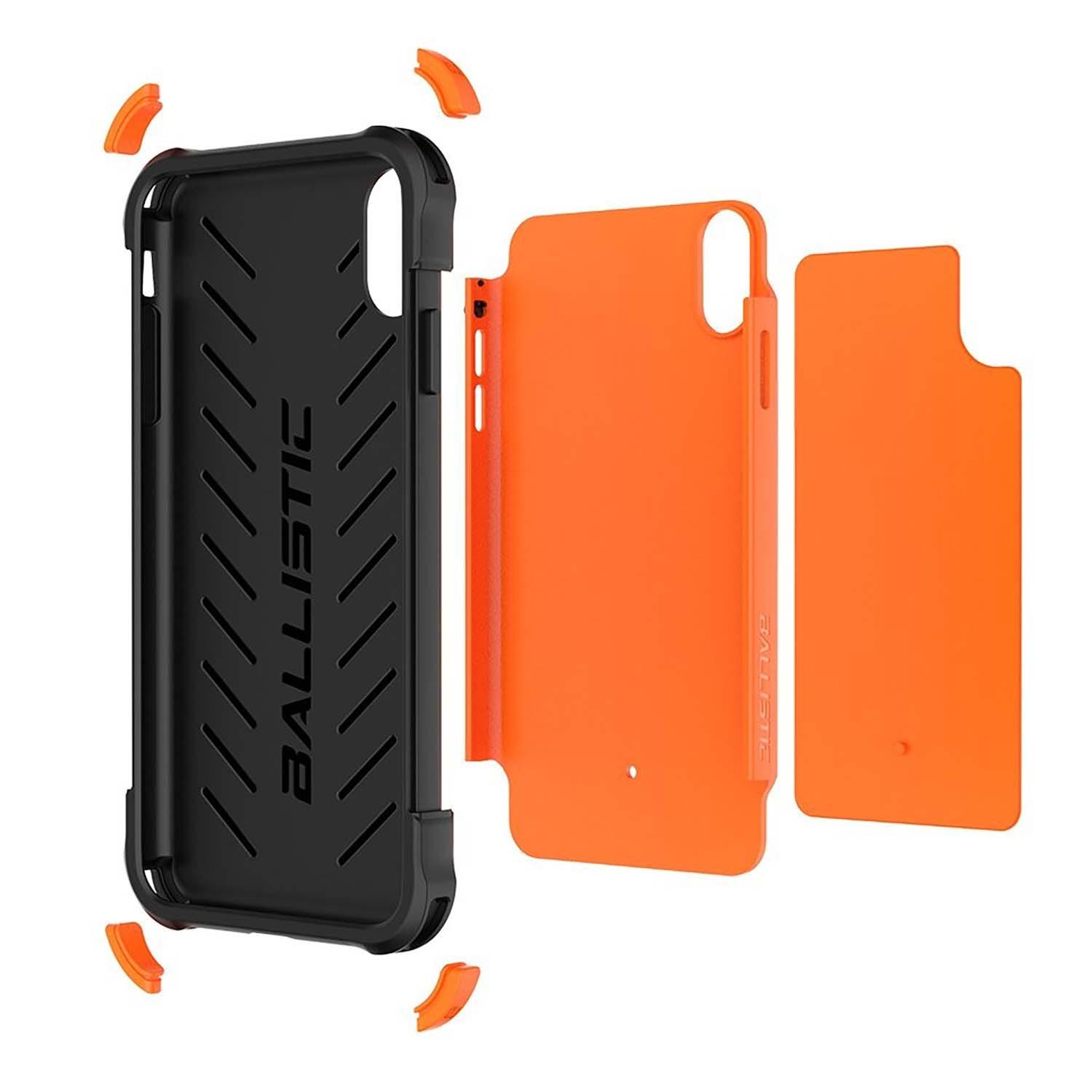 Foto 3 pulgar | Funda Ballistic Tj para iPhone XR color Anaranjado