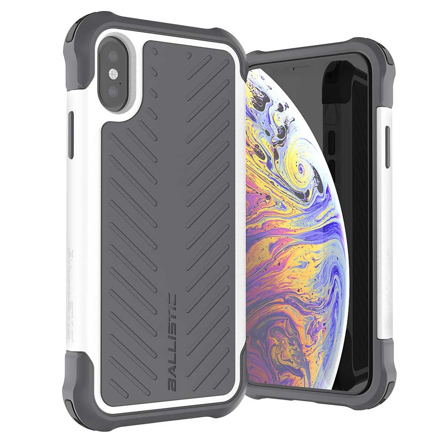 Foto 2 pulgar | Funda Ballistic Tj para Iphone Xs y X color Blanco