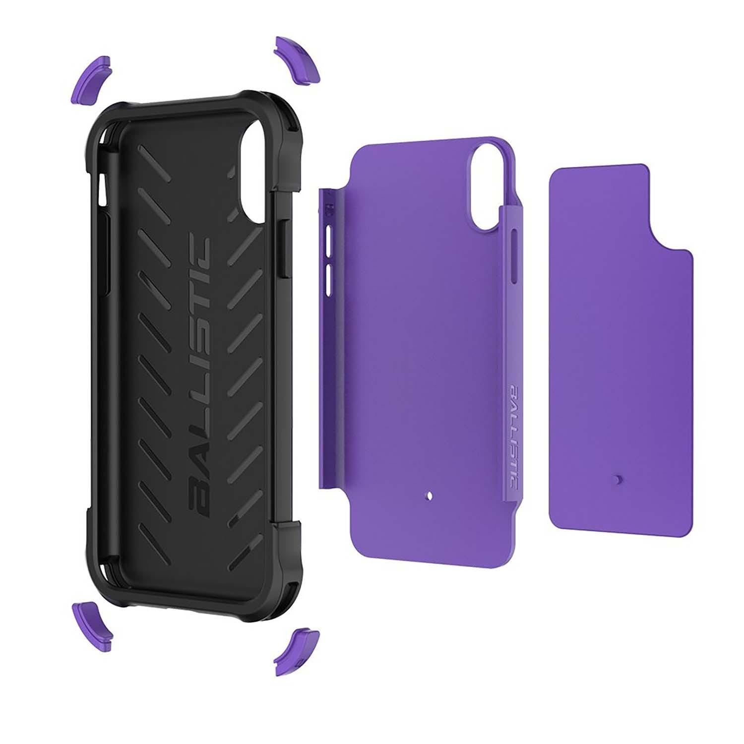 Foto 2 | Funda Ballistic Tj para iPhone XS y X color Violeta