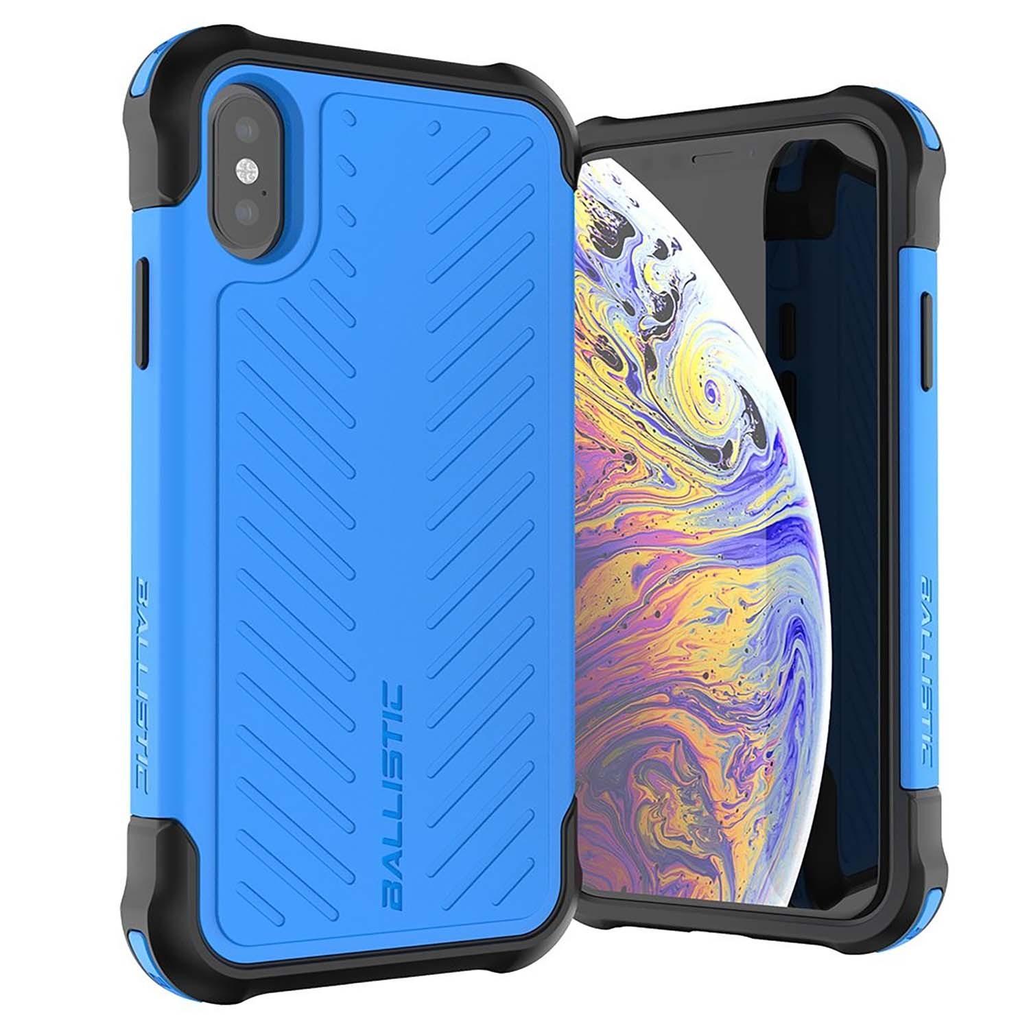 Foto 1 | Funda Ballistic Tj para iPhone XS y X color Azul