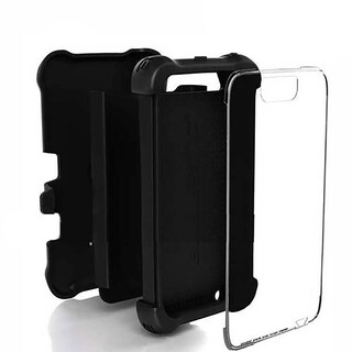 Foto 2 | Funda Ballistic Sg Maxx para Motorola Atrix HD color Negro con Clip
