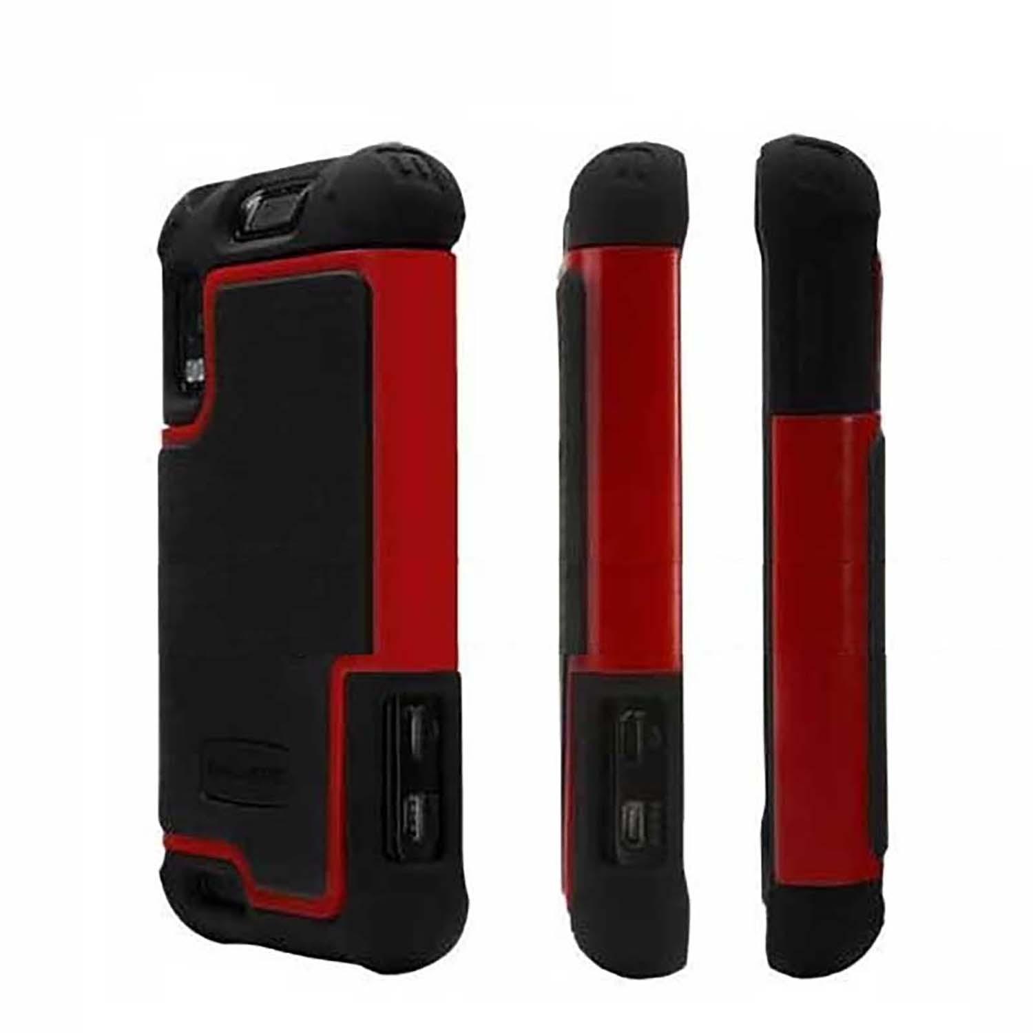 Foto 2 pulgar | Funda Ballistic Sg para Motorola Atrix y Atrix 4g color Negro con Rojo