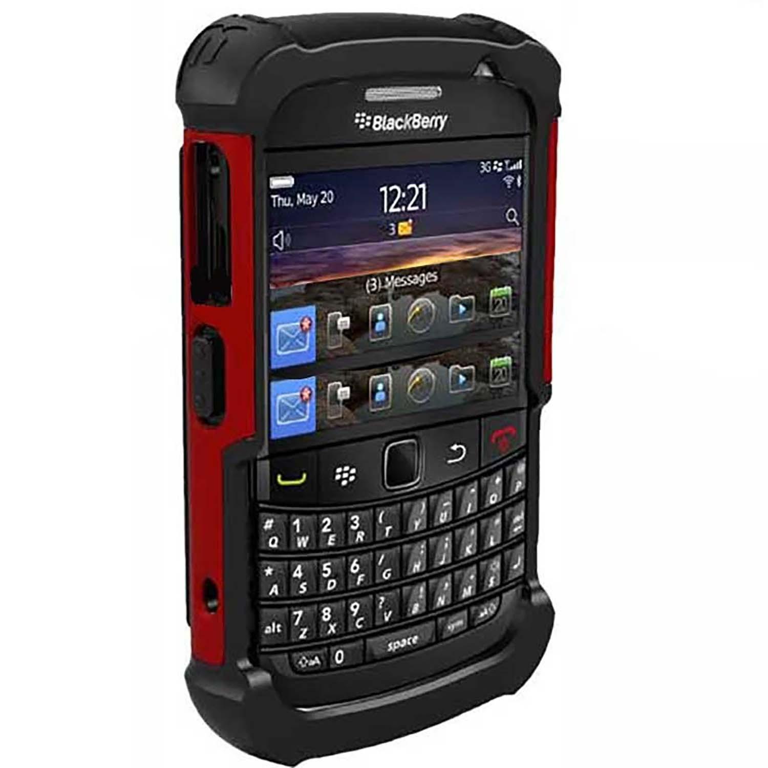 Foto 3 pulgar | Funda Ballistic Sg para Blackberry 9700/ 9780 color Rojo con Negro