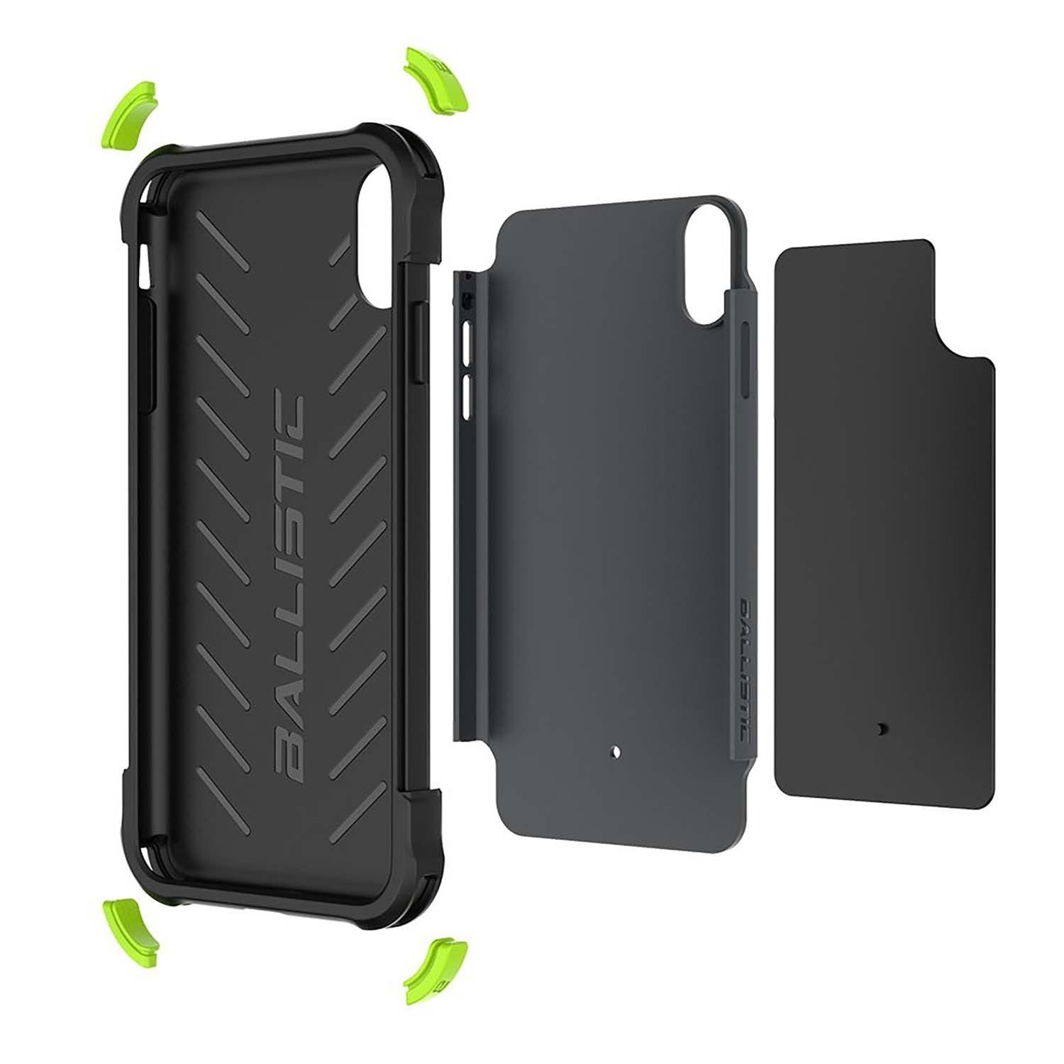 Foto 3 pulgar | Funda Ballistic Tj para iPhone XS Max color Negro