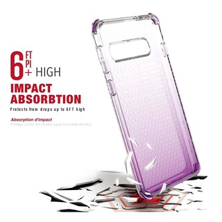 Foto 3 | Funda Ballistic Jewel Spark para Samsung S10 Púrpura con Protector de Uso Rudo