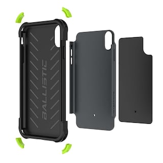 Foto 2 | Funda Ballistic Tj para iPhone XS y X color Negra