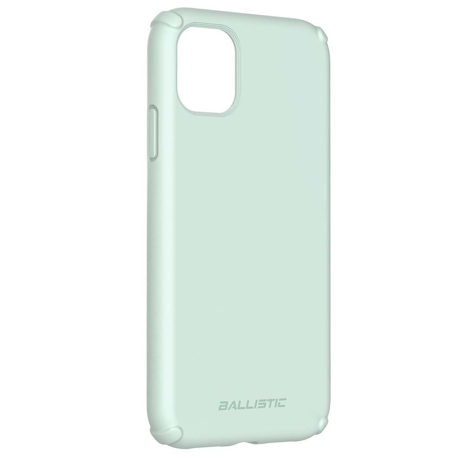 Foto 3 pulgar | Funda Ballistic Soft para Iphone 11 Pro Teal color Verde