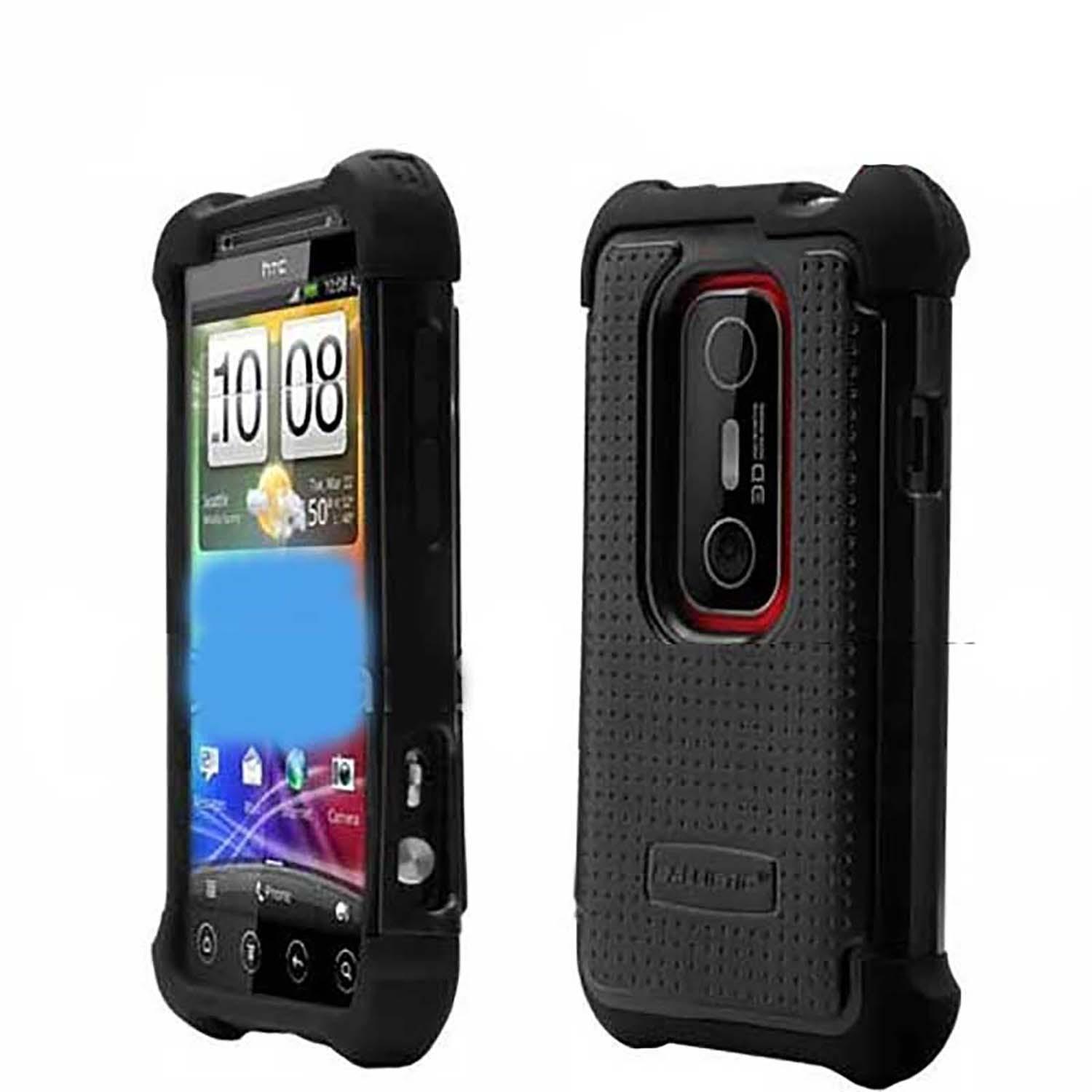 Foto 2 pulgar | Funda Ballistic Sg para Htc Evo 3d color Negro