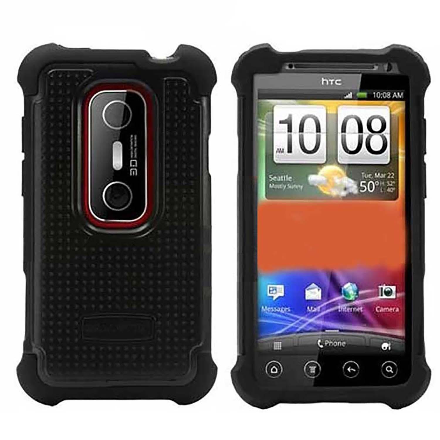 Foto 3 pulgar | Funda Ballistic Sg para Htc Evo 3d color Negro