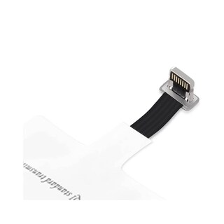 Foto 2 | Choetech Receptor Universal Qi Carga Inalámbrica Lightning color Blanco