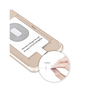 Foto 3 | Choetech Receptor Universal Qi Carga Inalámbrica Lightning color Blanco