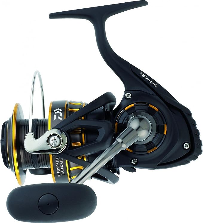 Carrete Giratorio De Agua Salada Daiwa Bg2500 Bg, 2500, Relación De Engranaje 5,6: 1, Rodamientos 6+1, Velocid